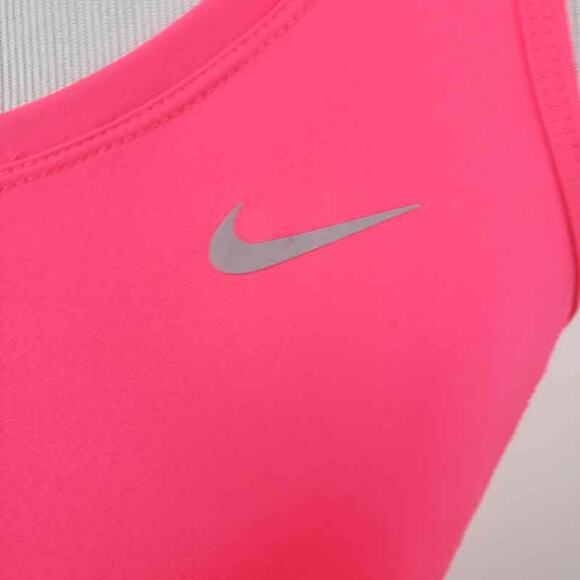 Nike Running Tank Hot Pink Racerback Small Running Yoga Ahtleisure Workout - Picture 2 of 8